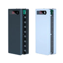 DIY 8 Cell 18650 Battery Power Bank Case Dual USB Charging