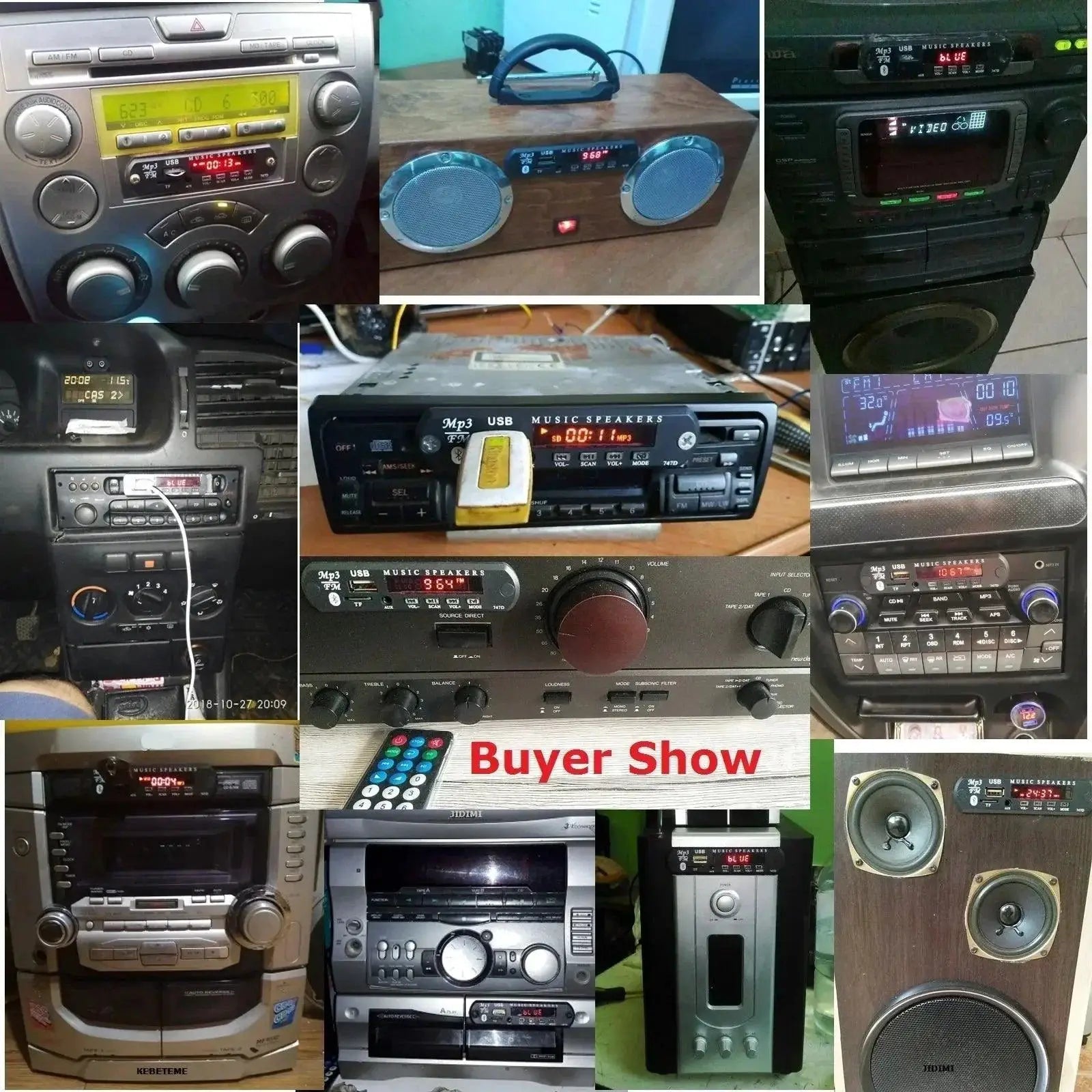 DIY Car Bluetooth Music Player Board Enhanced Wireless