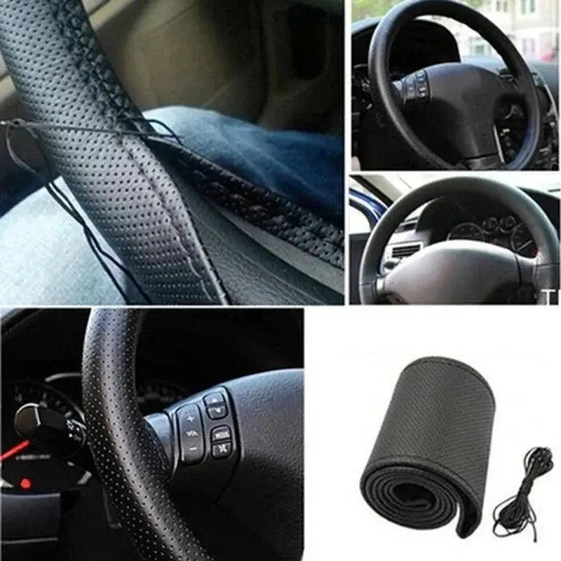 DIY Car Steering Wheel Cover For Customizing And Protection