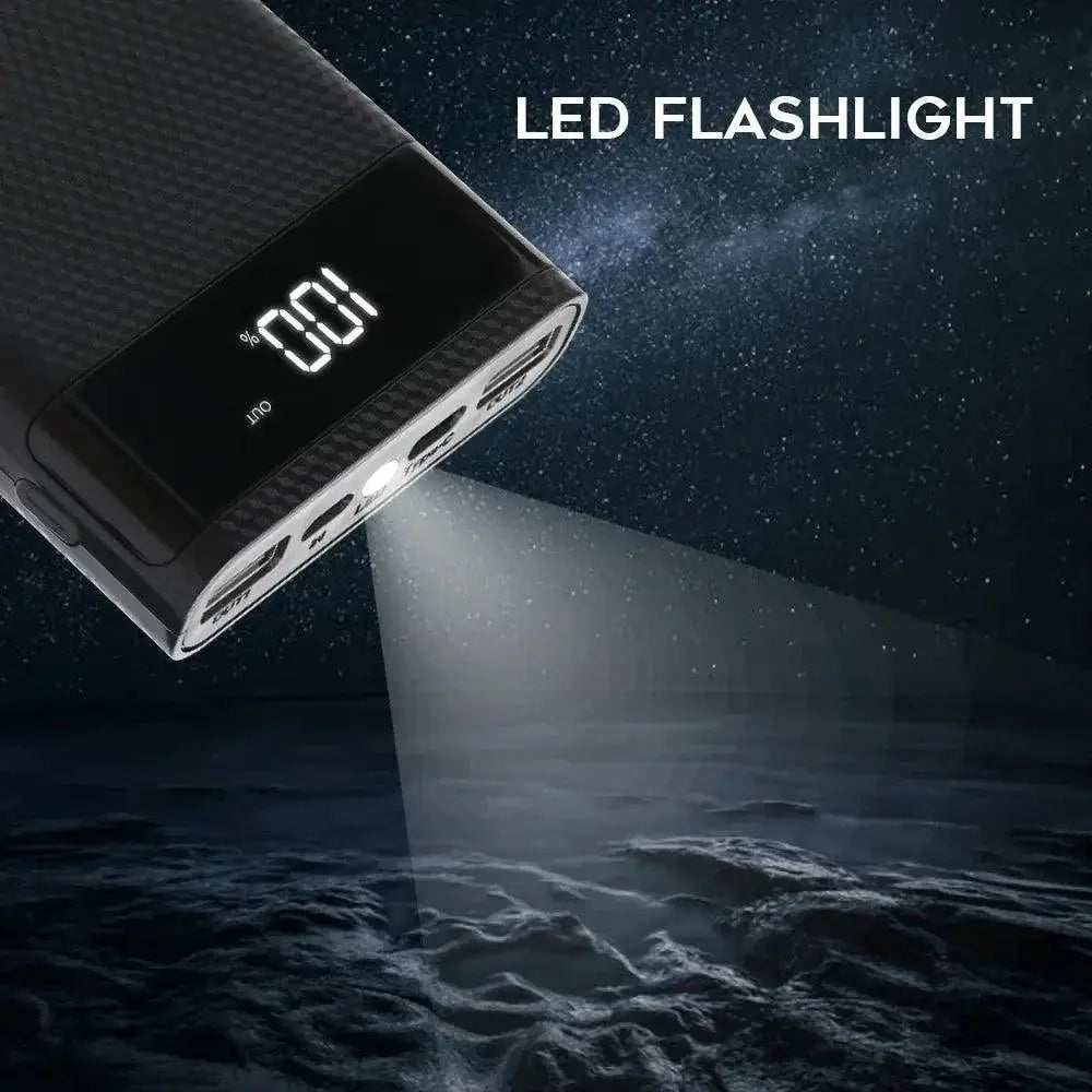 DIY Dual USB Power Bank Case With LED Display 18650