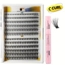 DIY Eyelash Cluster Extension Kit For Natural Fluffy Lashes