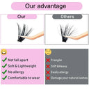 Eyelash Cluster Kit for Fluffy Lashes