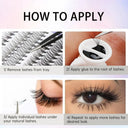 Eyelash Cluster Kit for Fluffy Lashes