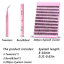 Smart Eyelash Extensions Kit for Home Glam