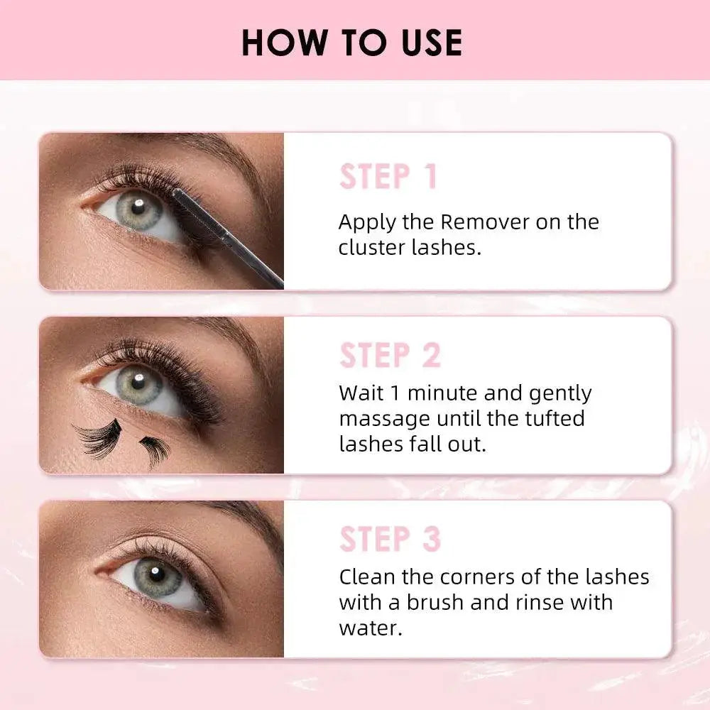 Lash Bond and Seal Kit Waterproof Glue Remover Extensions