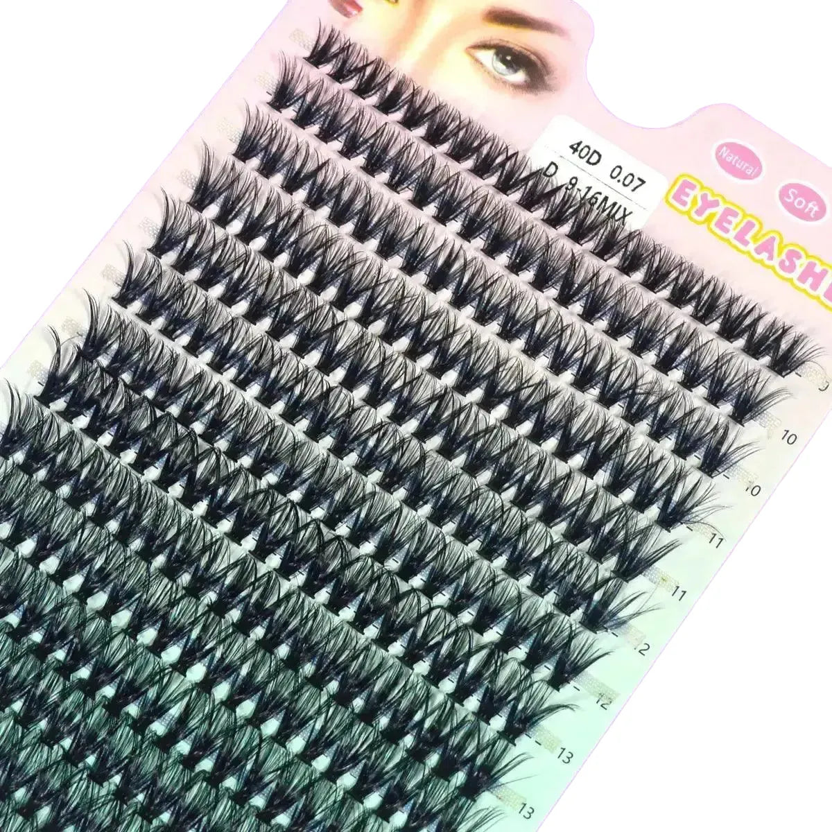 Lash Kit for DIY Clusters: Custom Styles — 10D
