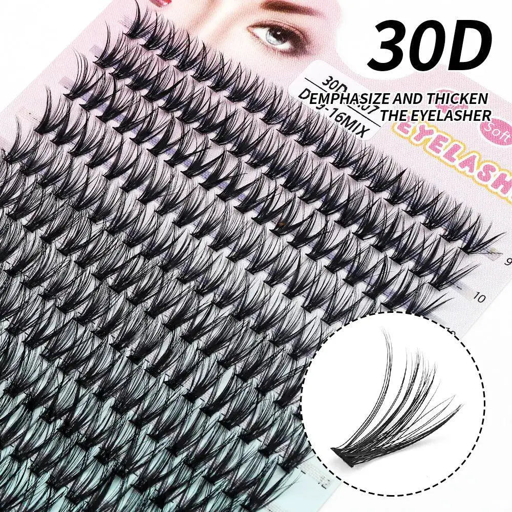 DIY Lashes Cluster Kit for Customizable Natural Styles
