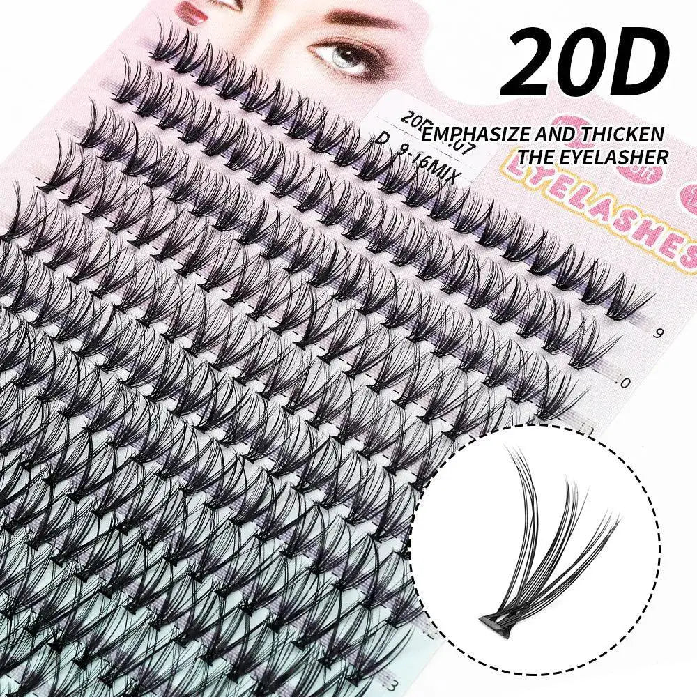 DIY Lashes Cluster Kit for Customizable Natural Styles