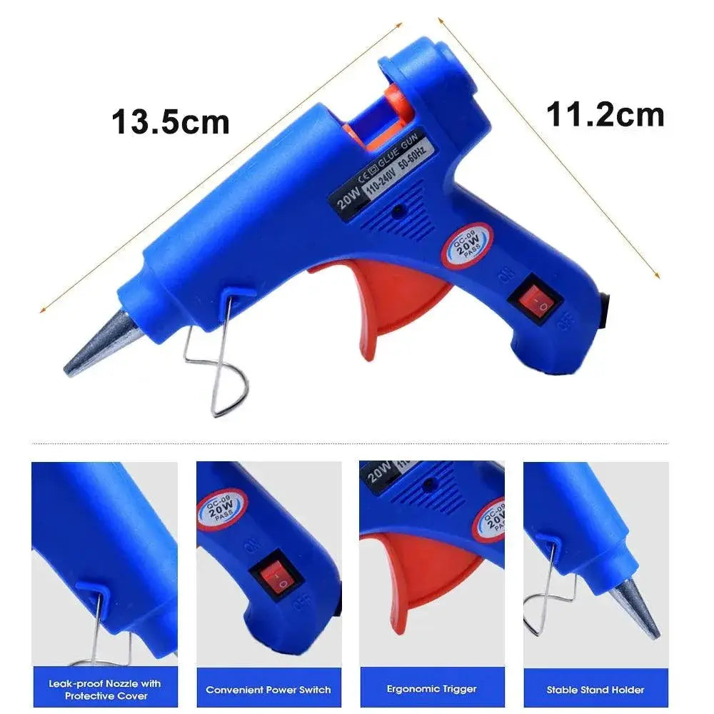 DIZAINLIFE 20W EU Hot Melt Glue Gun Mini DIY Tool Pro