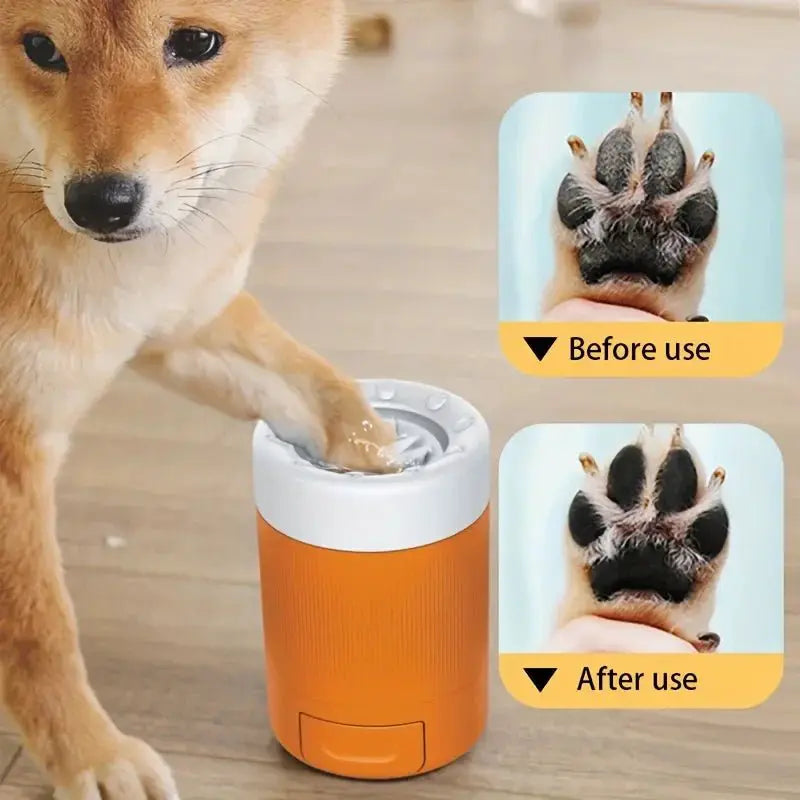 Dog Paw Cleaner Cup For Pet Foot Washing And Grooming - OurLum.com