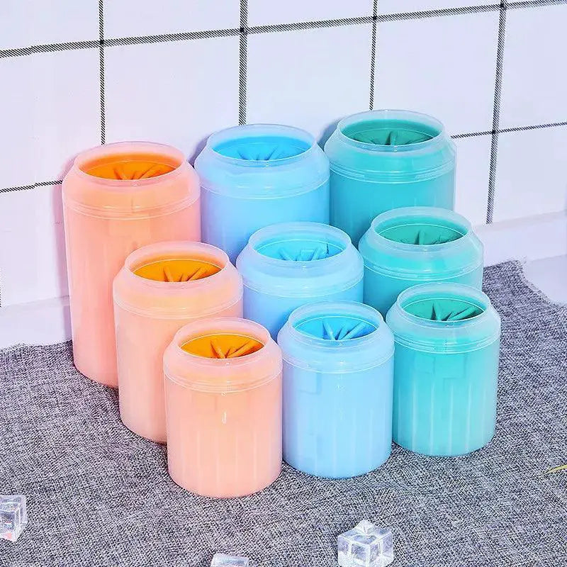 Dog Paw Cleaner Silicone Combs Outdoor Foot Washer Brush