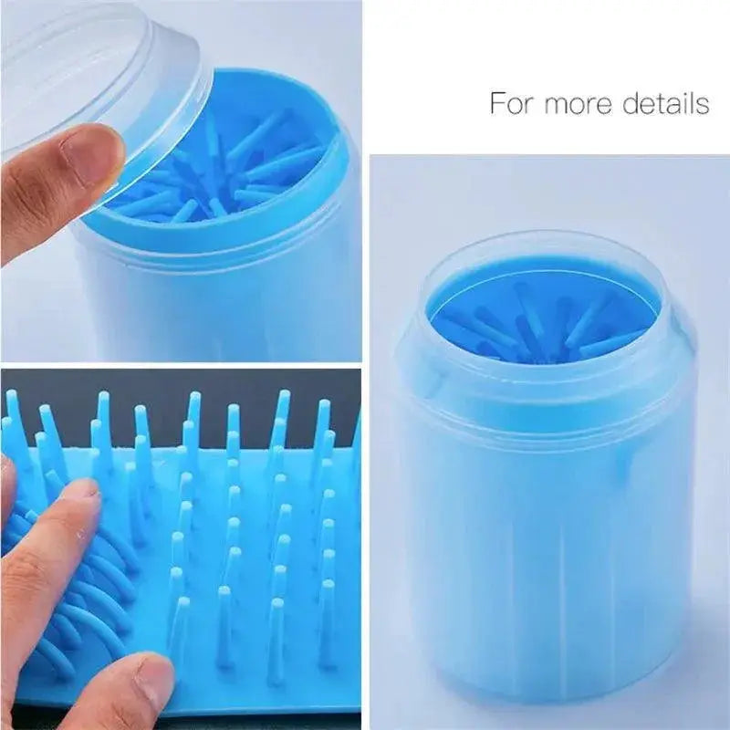 Dog Paw Cleaner Silicone Combs Outdoor Foot Washer Brush