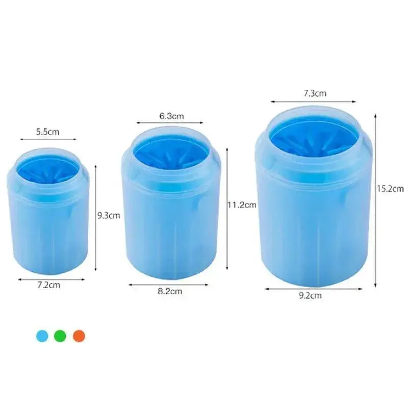 Dog Paw Cleaner Silicone Combs Outdoor Foot Washer Brush