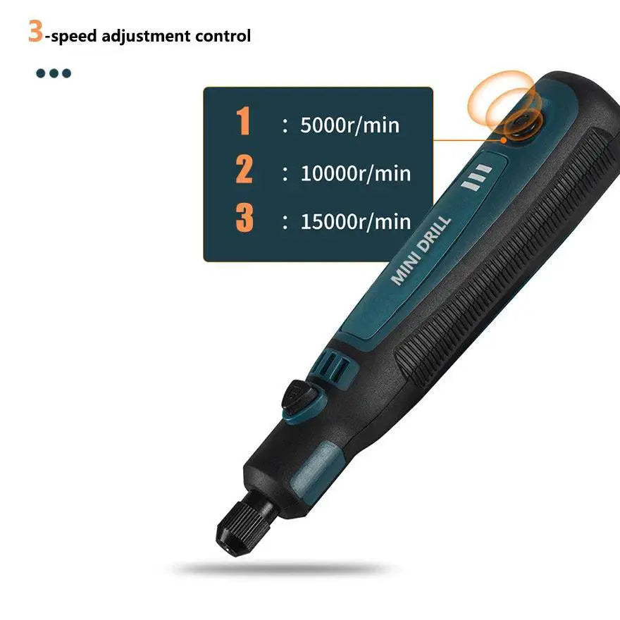 Donumeh Rechargeable Mini Rotary Tool Cordless Drill