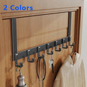 Door Hooks Organizer Rack - Stylish Aluminum Coat Hanger