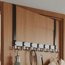 Door Hooks Organizer Rack - Stylish Aluminum Coat Hanger
