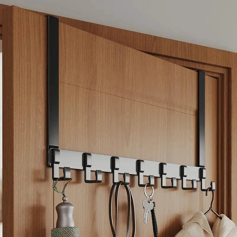 Door Hooks Organizer Rack Stylish Aluminum Coat Hanger