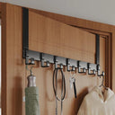 Door Hooks Organizer Rack - Stylish Aluminum Coat Hanger