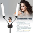 Adjustable LED Fill Light Kit for Pro Photos and Videos
