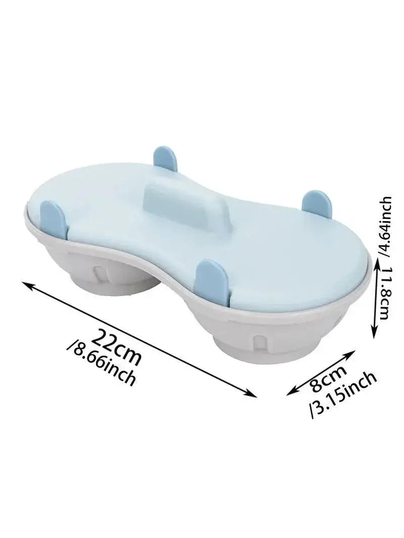 Double Cup Microwave Egg Cooker Quick Easy Steamer