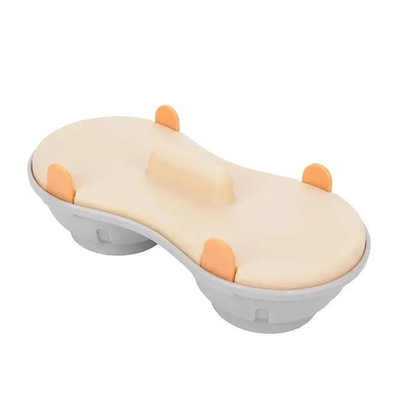 Double Cup Microwave Egg Cooker Quick Easy Steamer