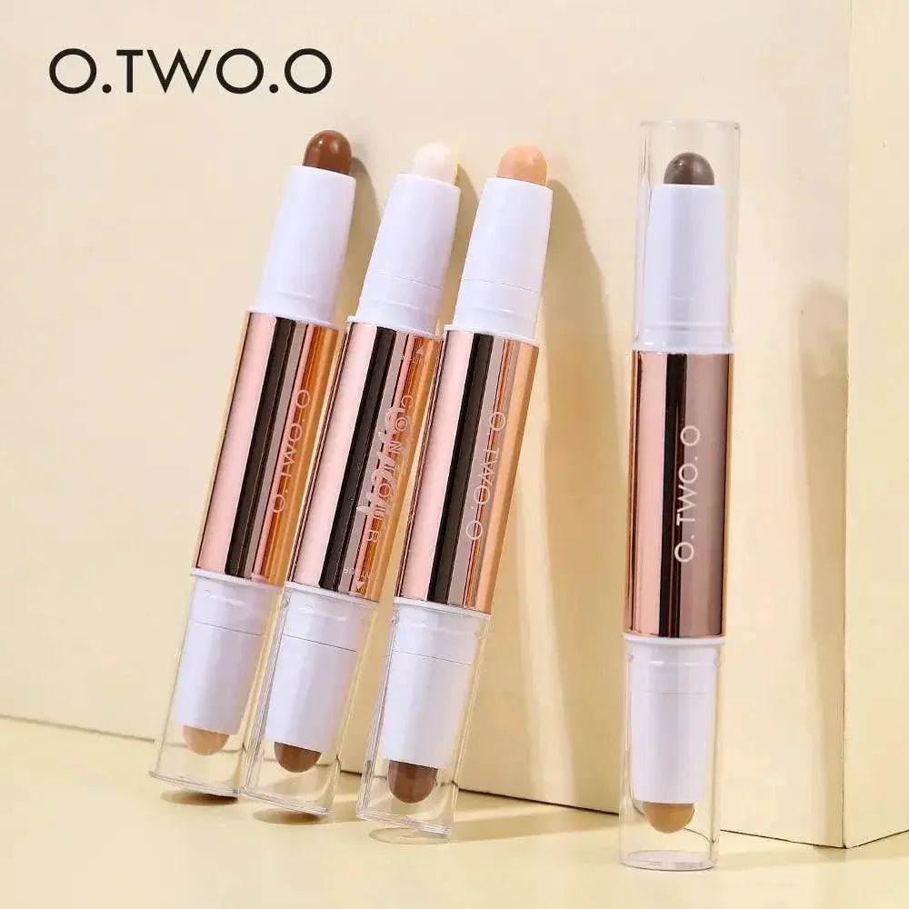 Double Head Face Contour Stick For Sculpted Look Highlighter