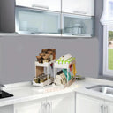 Organized Kitchen Rack for Small Kitchen