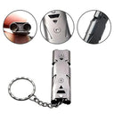 Loud 180dB Whistle Keychain for Outdoors