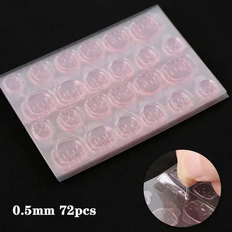 Nail Tape for Secure Coffin Nails — 0.25mm 4 sheets pink