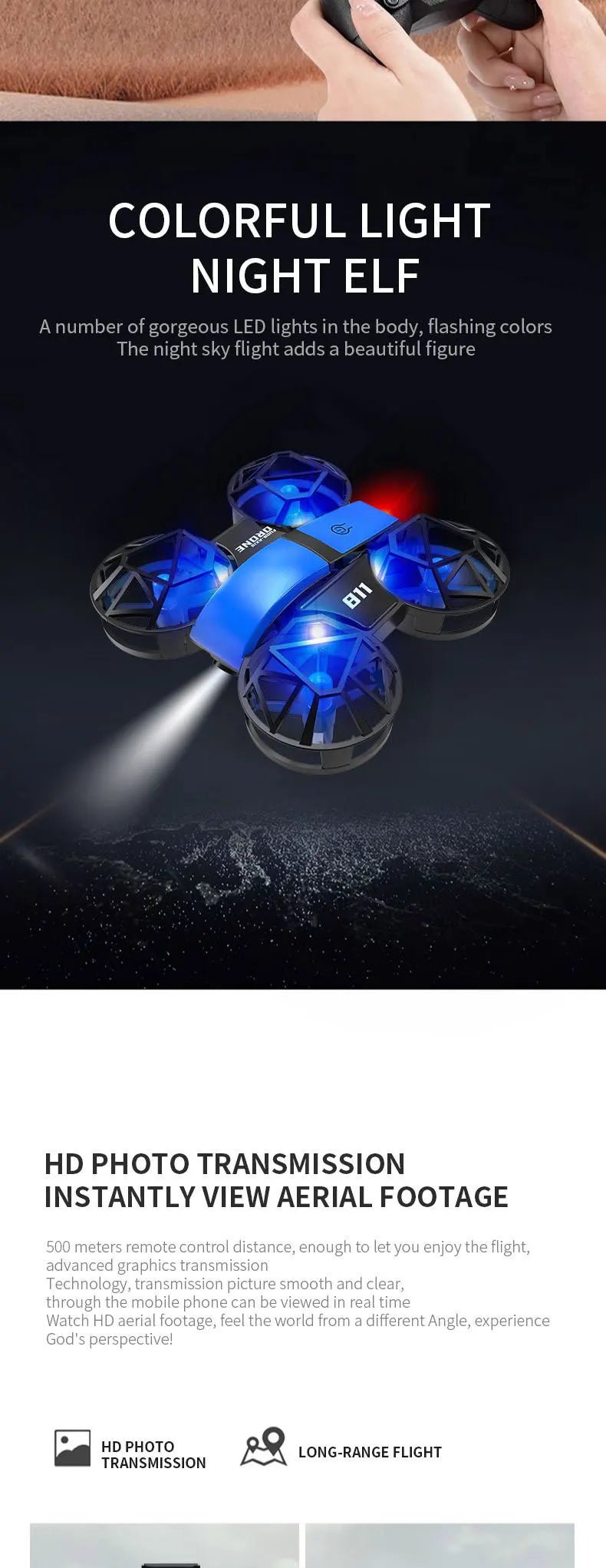 Dowellin Drone for Kids Beginner Flight — product view 13