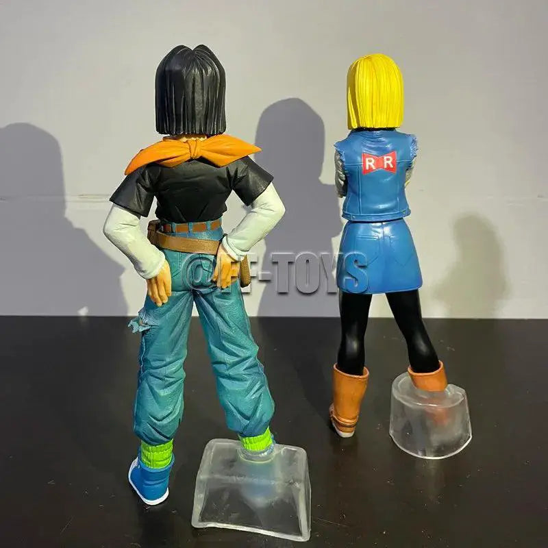 Dragon Ball Z Android 17 And 18 PVC Figures Holiday Gifts
