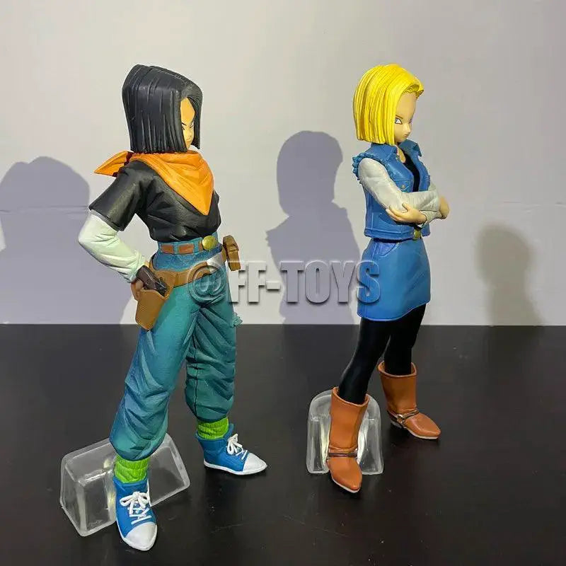 Dragon Ball Z Android 17 And 18 PVC Figures Holiday Gifts