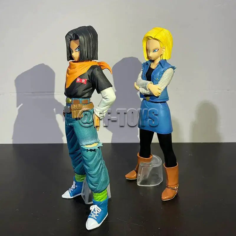 Dragon Ball Z Android 17 And 18 PVC Figures Holiday Gifts
