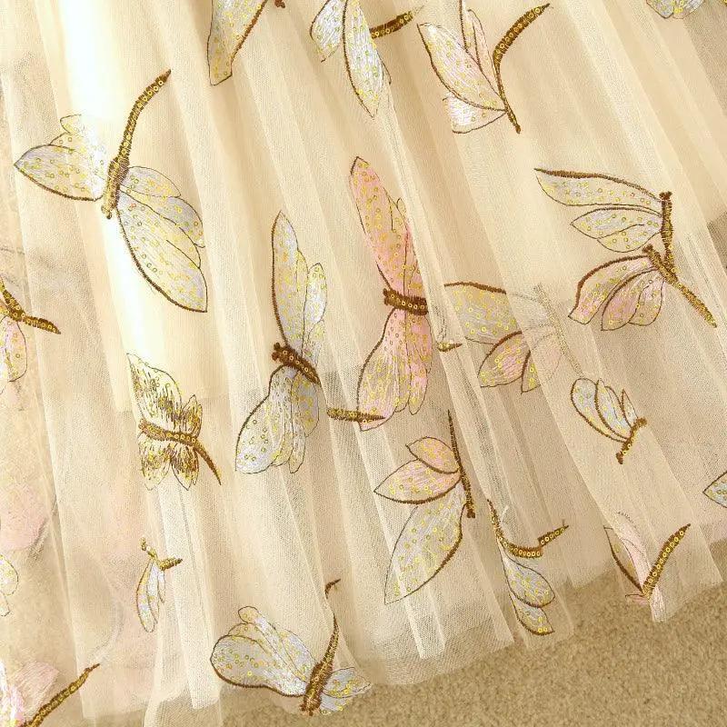 Dragonfly Fairy Mesh Skirt Enchanted Elegance for Women