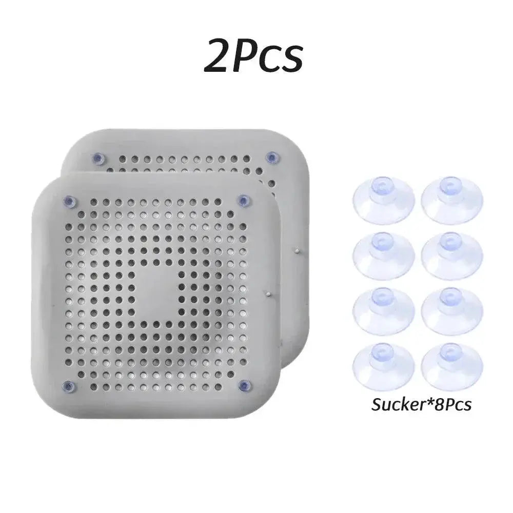 Drain Hair Catcher Filter Sink Strainer Stopper Cover 2 Pack