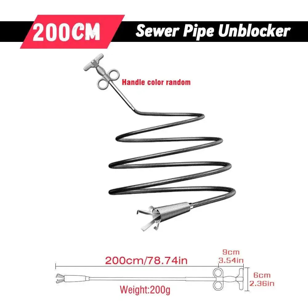 Drain Hero Universal Spring Unblocker for Easy Clog Removal