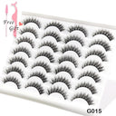 Dramatic 3D Mink False Eyelashes Set for Luxurious Volume