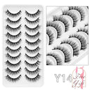 Dramatic 3D Mink False Eyelashes Set for Luxurious Volume