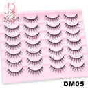 Dramatic 3D Mink False Eyelashes Set for Luxurious Volume