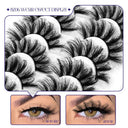 Dramatic 6D Faux Mink Eyelashes Variety Pack Flirty Finish