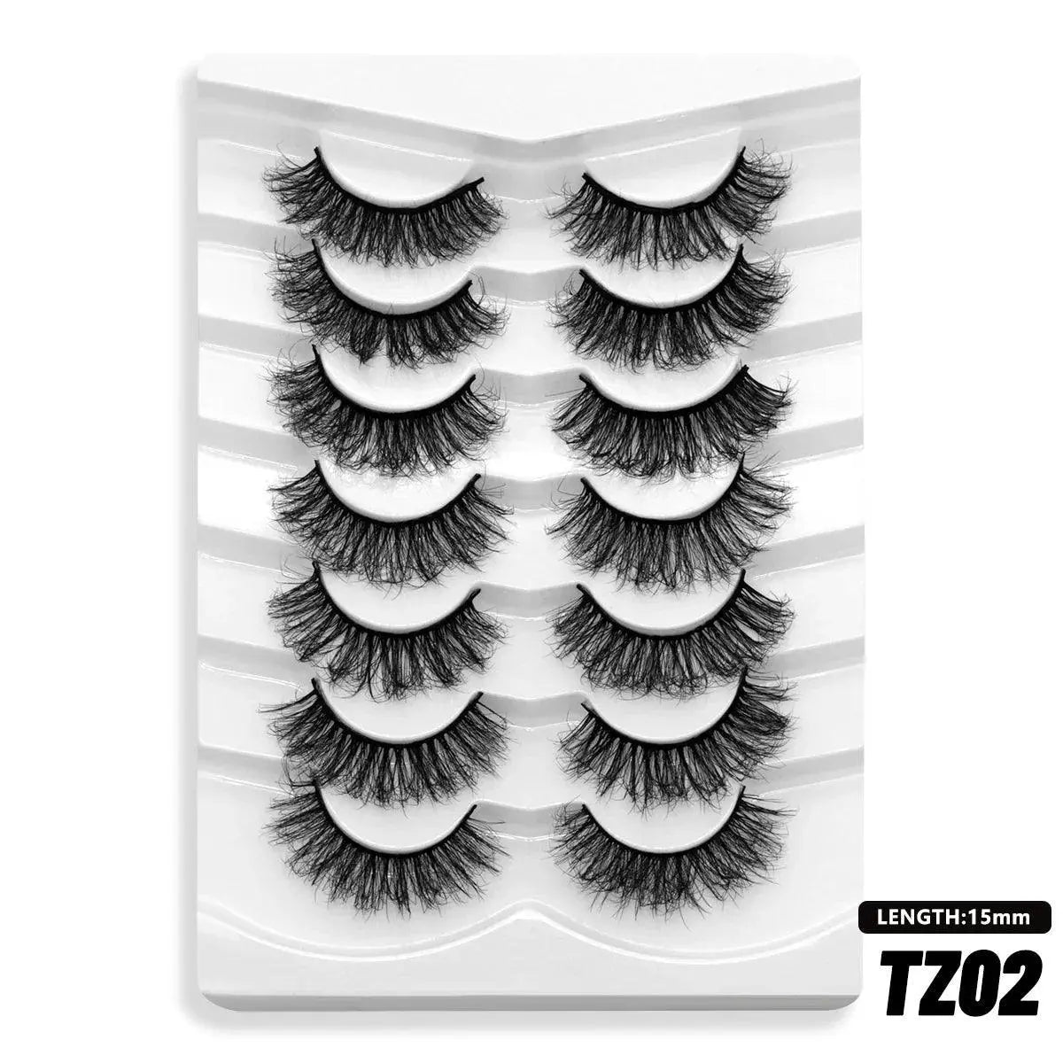 Dramatic 6D Faux Mink Eyelashes Variety Pack Flirty Finish