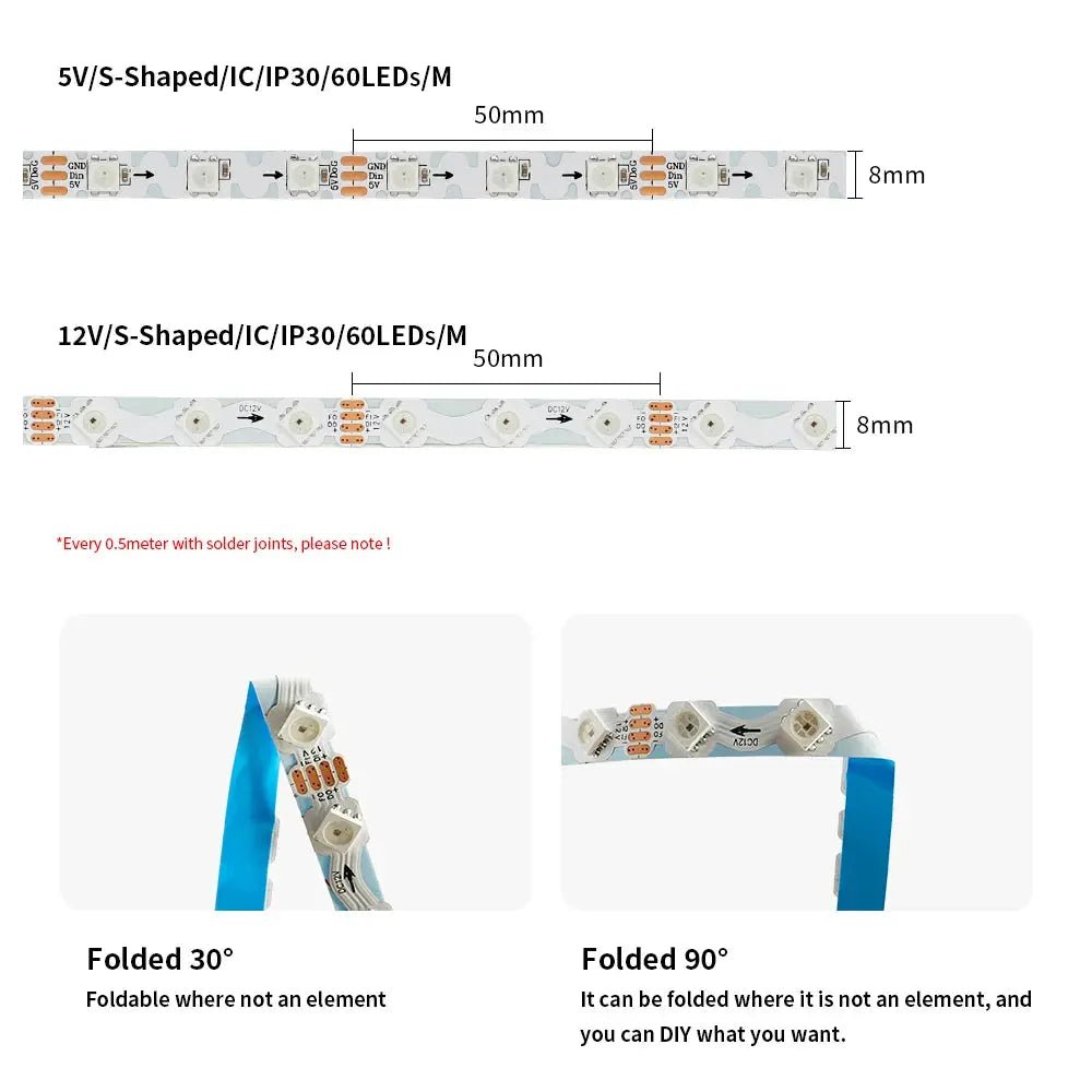 Dream Color LED Strip for Living Rooms