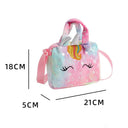 Light Unicorn Crossbody Bag for Girls