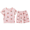 Breathable Pajama Set for Girls Bedtime