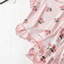 Breathable Pajama Set for Girls Bedtime
