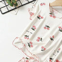 Breathable Pajama Set for Girls Bedtime