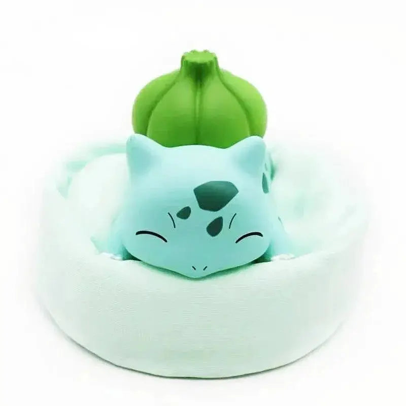 Dreamy Pikachu Bulbasaur Pokemon Model Kit Car Decor Set
