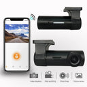 DriveCam App Control WiFi Dash Camera - Hidden Install With HD1080P Night Vision