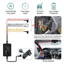 DriveSafe Dashcam 4Channel Black Box WiFi - 1080P Night Vision Hardwire Kit Plus