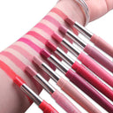 Dual-Ended Lipstick Pencil Set - Matte Waterproof Lip Liner